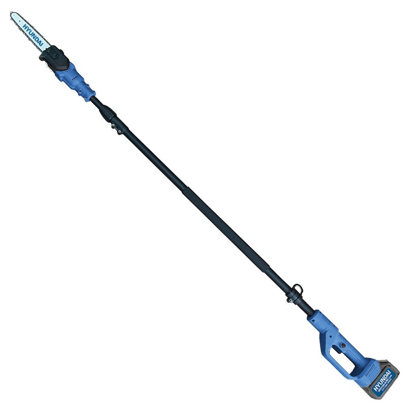 Motosega HYUNDAI HPCS 21950VB PRO POMPA OLIO Con 2 Batterie 5Ah